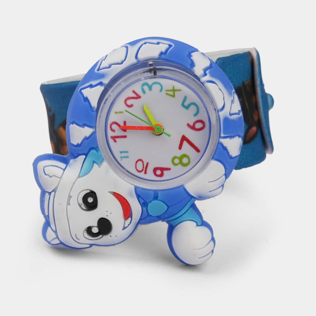 Slap Band Silicon Wrist Watch