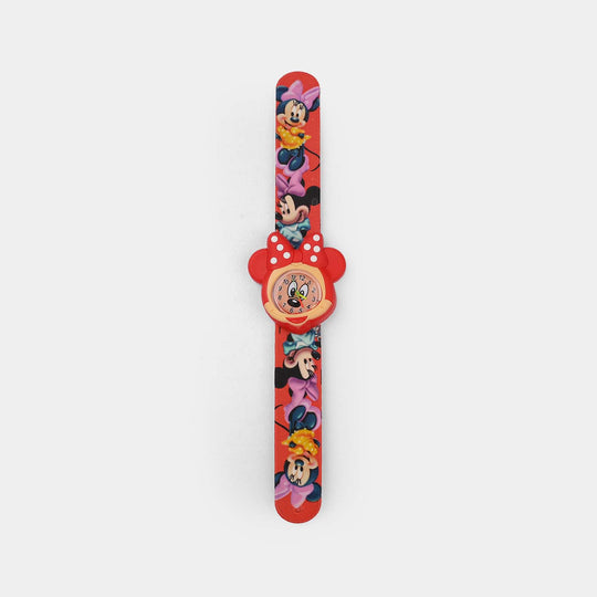 Slap Band Silicon Wrist Watch