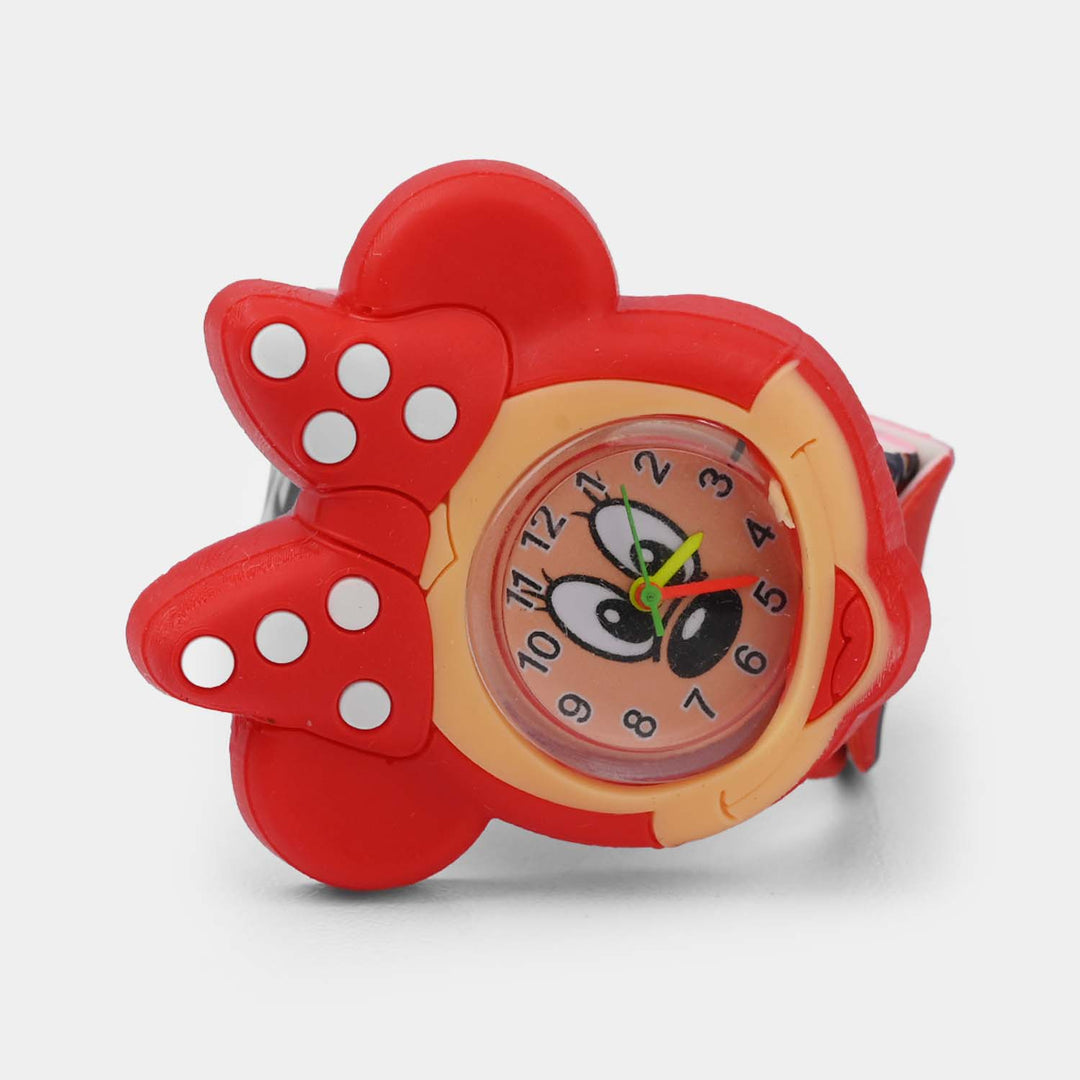 Slap Band Silicon Wrist Watch