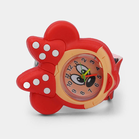 Slap Band Silicon Wrist Watch