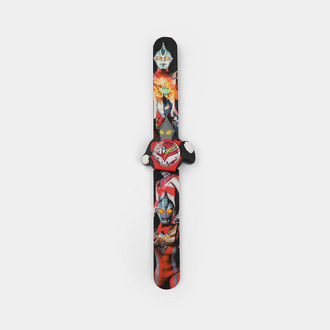 Slap Band Silicon Wrist Watch