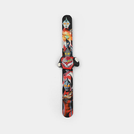 Slap Band Silicon Wrist Watch