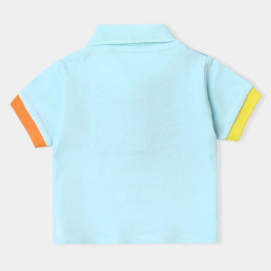 Infant Boys Cotton PK Polo Monkey