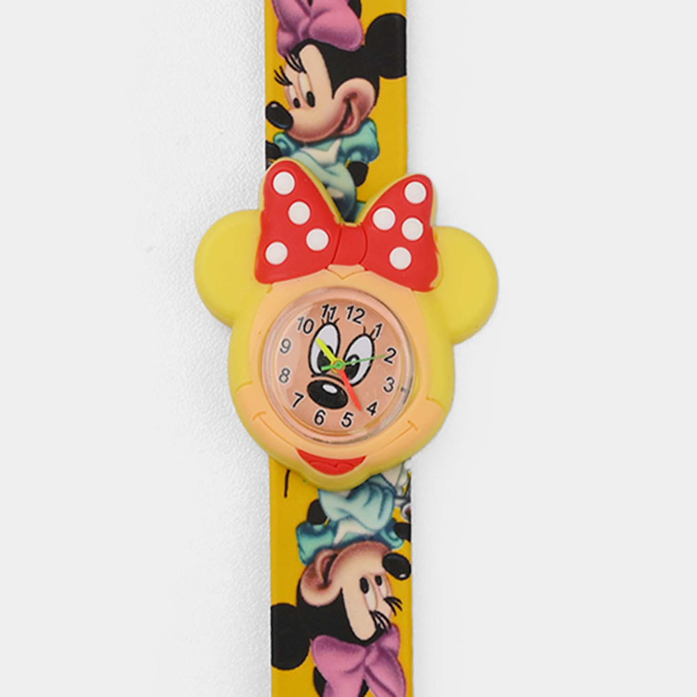 Slap Band Silicon Wrist Watch