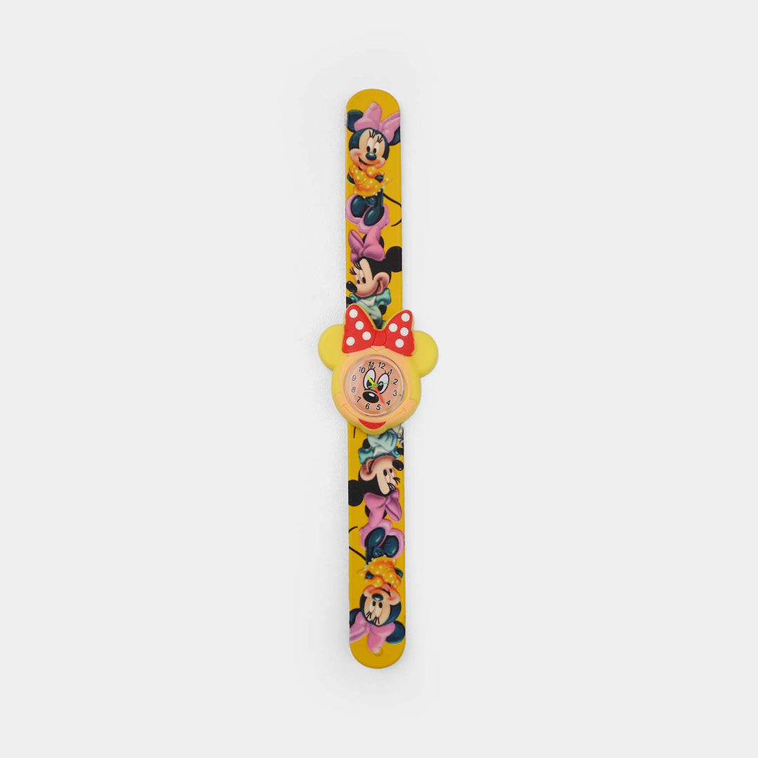 Slap Band Silicon Wrist Watch