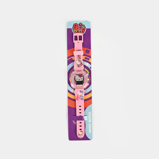 Girls Character Watch Square Dial