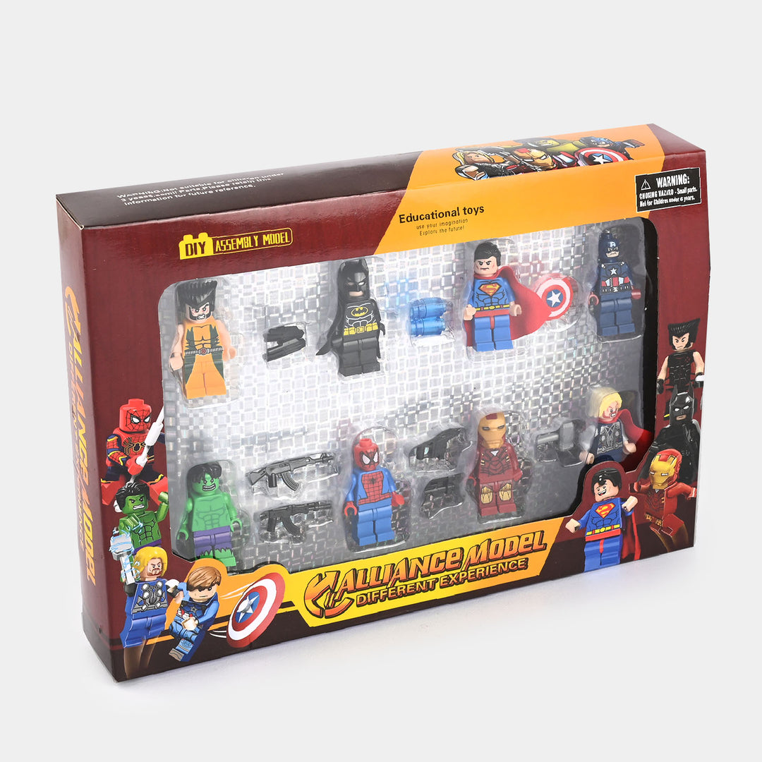 Mini Action Hero Toy | 16PCs