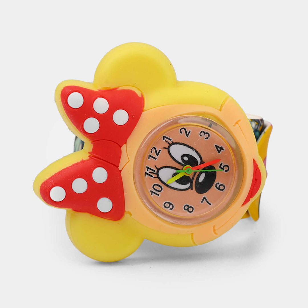 Slap Band Silicon Wrist Watch