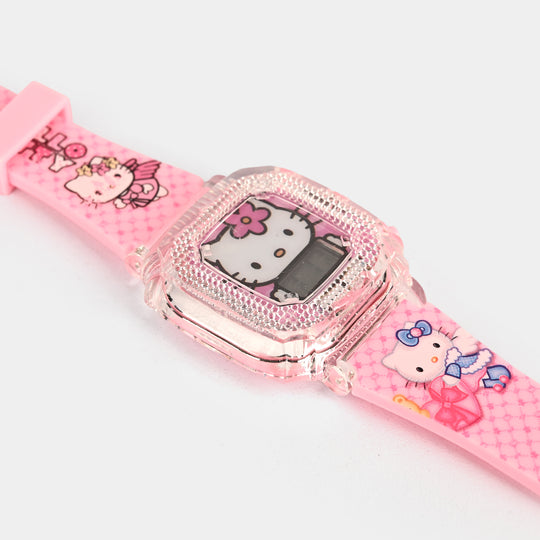 Girls Character Watch Square Dial