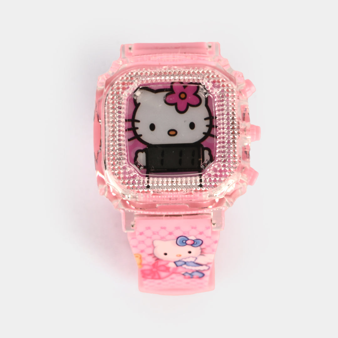Girls Character Watch Square Dial