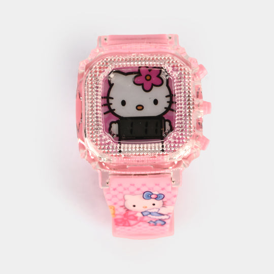 Girls Character Watch Square Dial