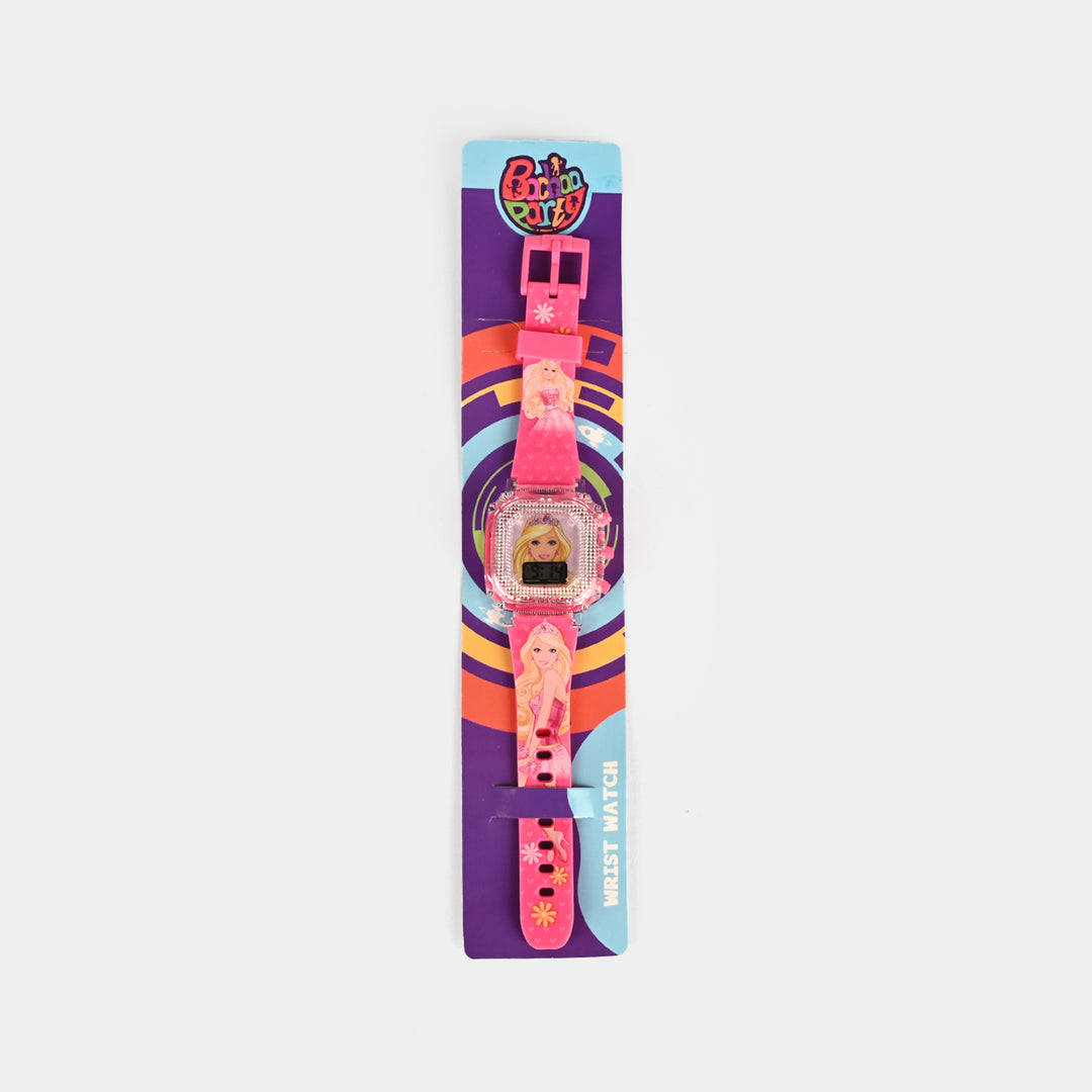 Girls Character Watch Square Dial