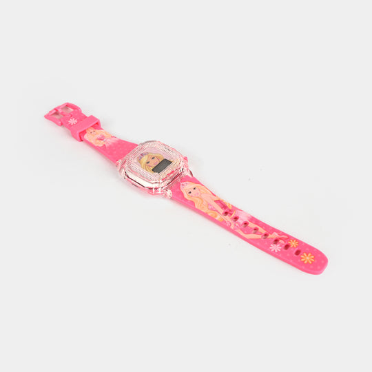 Girls Character Watch Square Dial