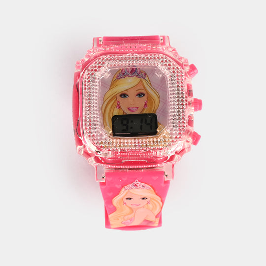 Girls Character Watch Square Dial