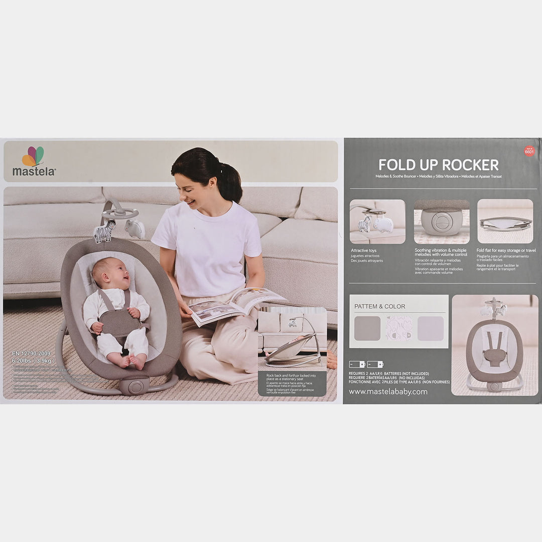 Baby Fold Up Rocker/Bouncer (Mastela)-6601