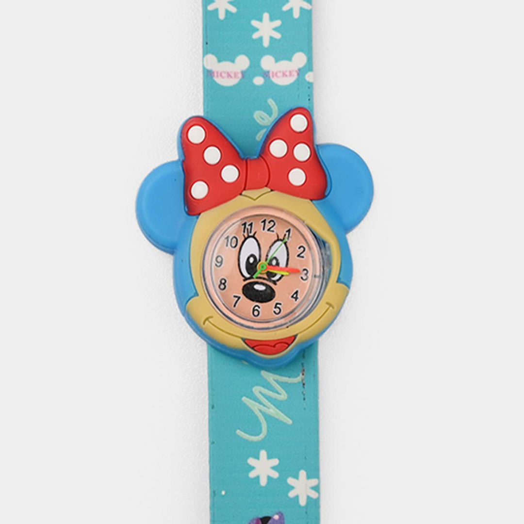 Slap Band Silicon Wrist Watch