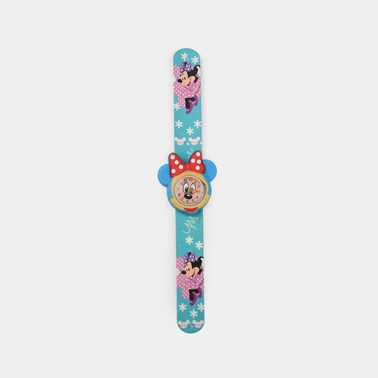Slap Band Silicon Wrist Watch