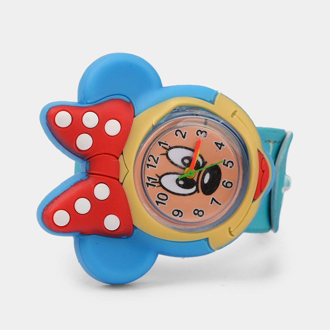 Slap Band Silicon Wrist Watch