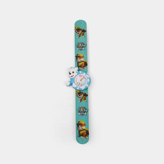 Slap Band Silicon Wrist Watch