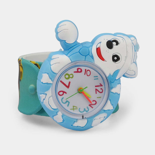 Slap Band Silicon Wrist Watch