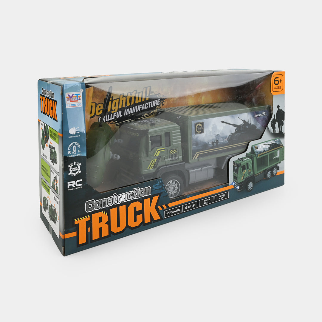 Remote Control Construction Truck For Kids