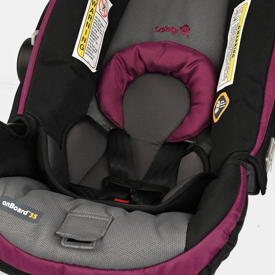 Premium Infant Carry Cot -0740-Purple