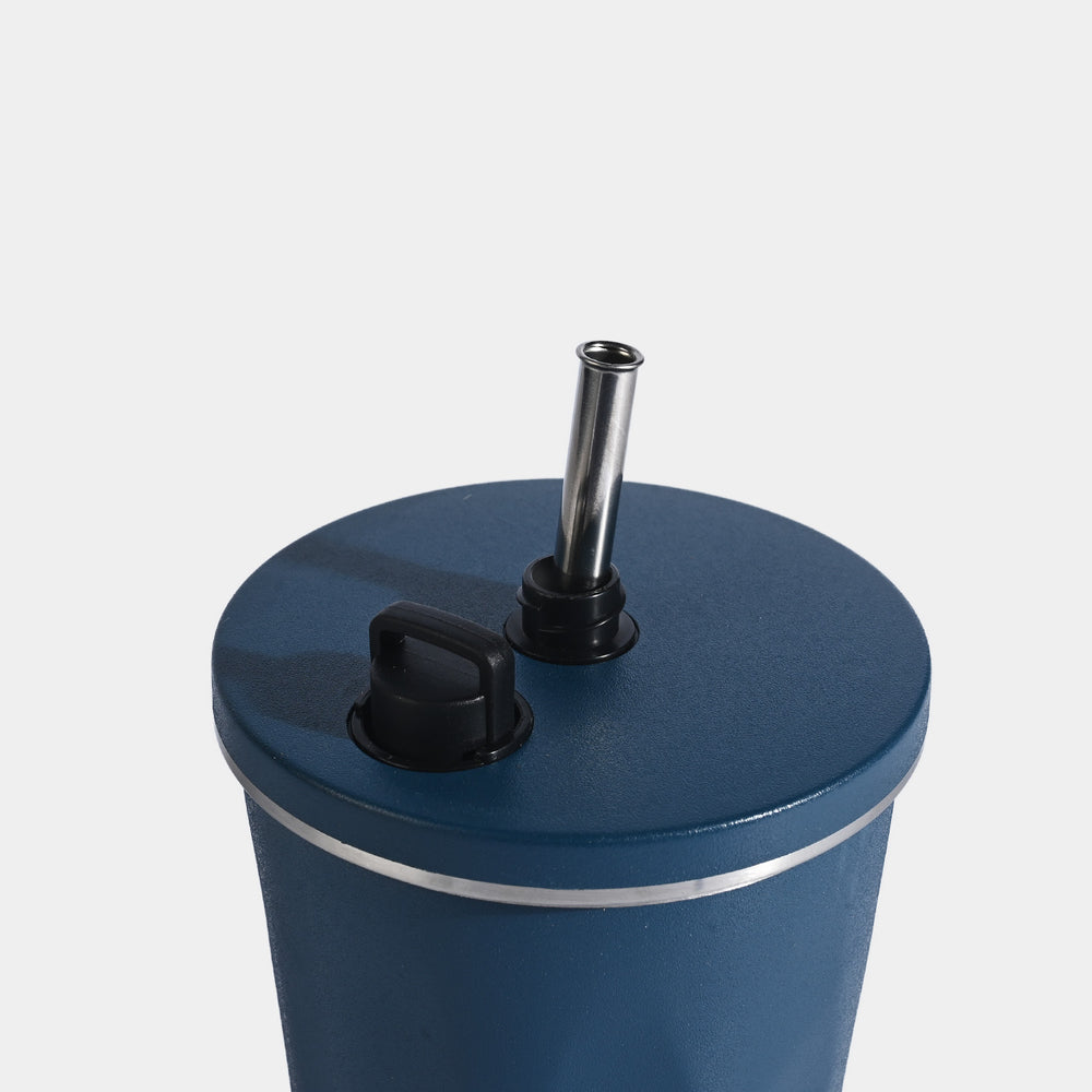 Vacuum Insulated Stainless Steel Tumbler with Straw