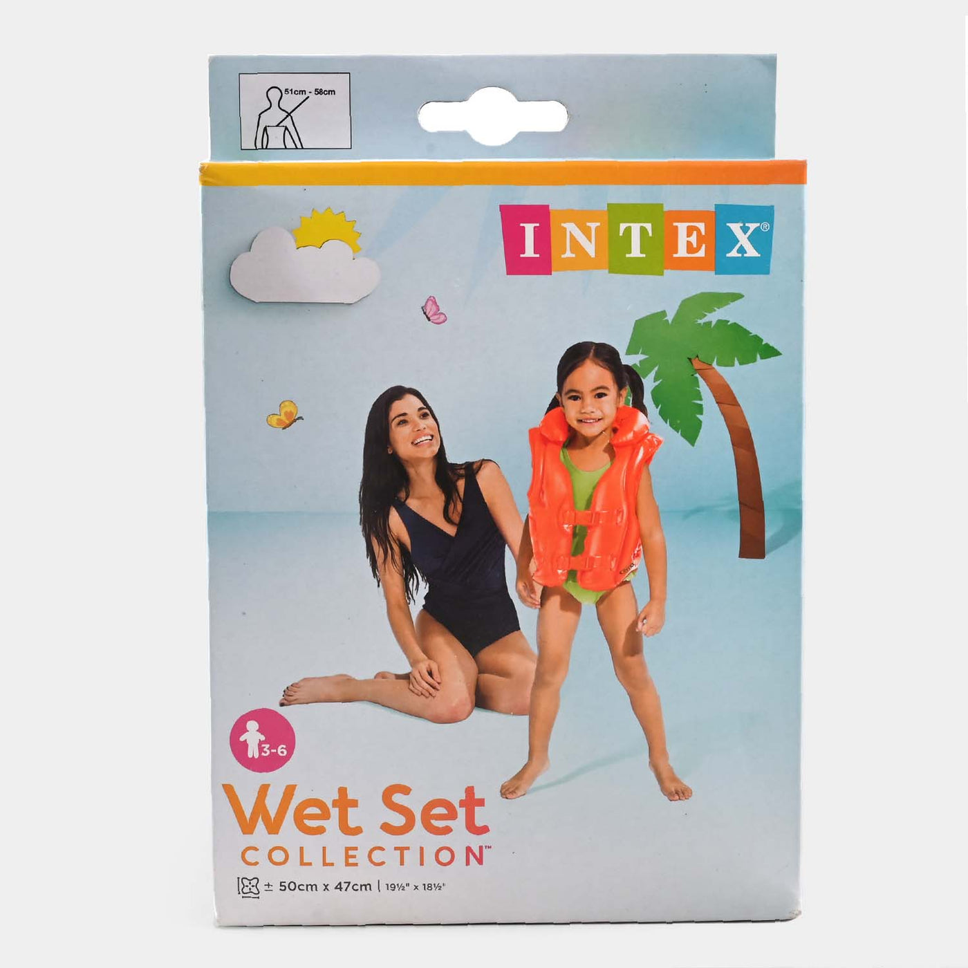 Intex Deluxe Swim Vest | 19.5X18.5