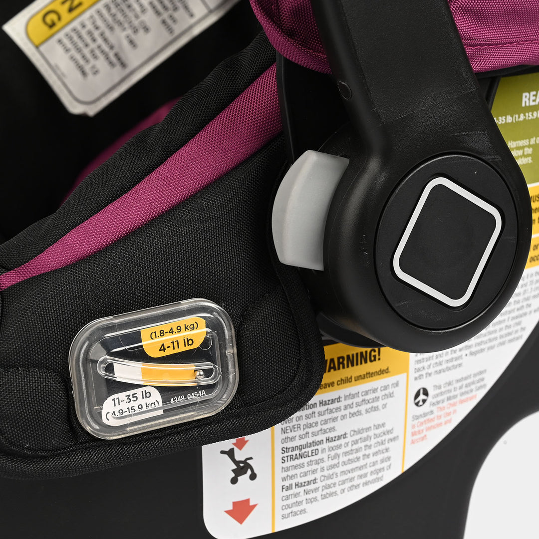 Premium Infant Carry Cot -0740-Purple