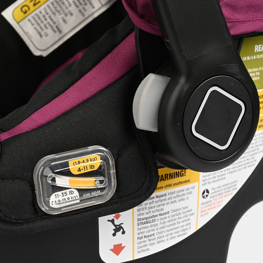 Premium Infant Carry Cot -0740-Purple