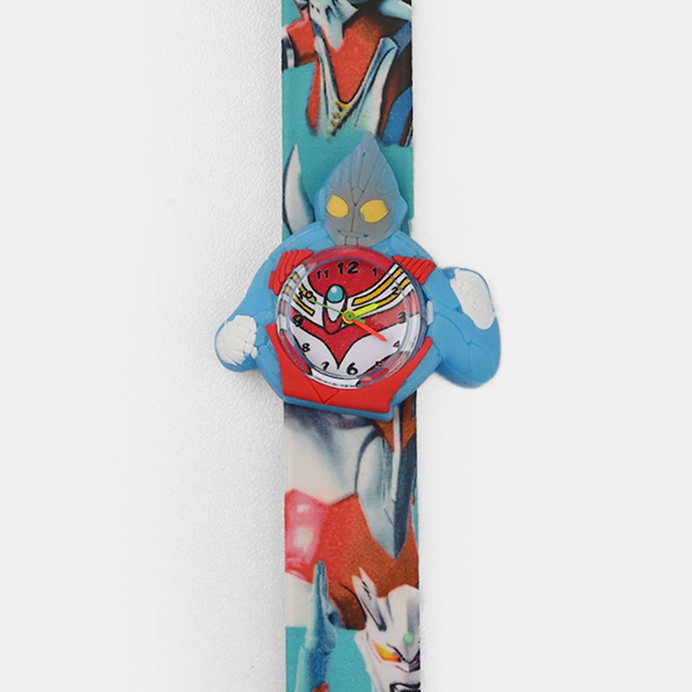 Slap Band Silicon Wrist Watch