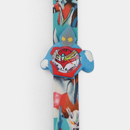 Slap Band Silicon Wrist Watch