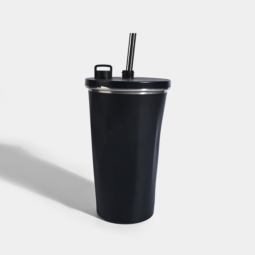 Vacuum Insulated Stainless Steel Tumbler with Straw