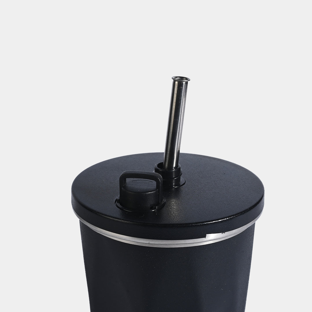 Vacuum Insulated Stainless Steel Tumbler with Straw