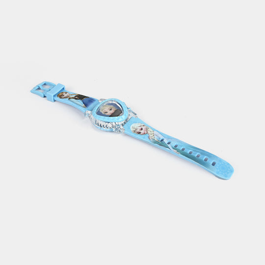 Girls Character Watch Triangle Dial