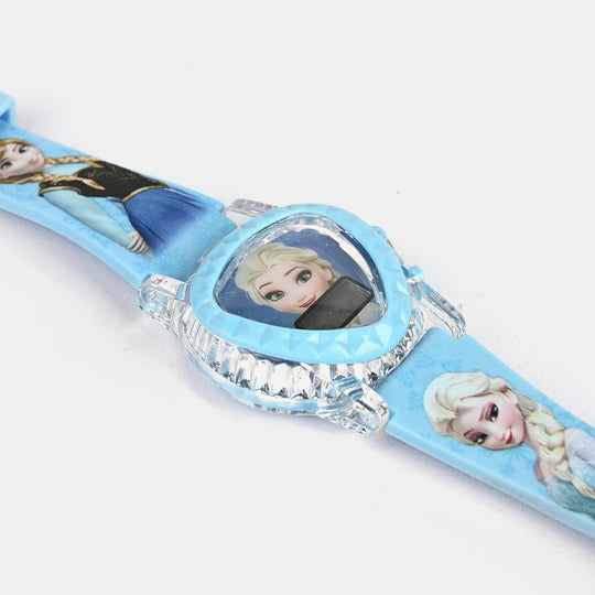 Girls Character Watch Triangle Dial