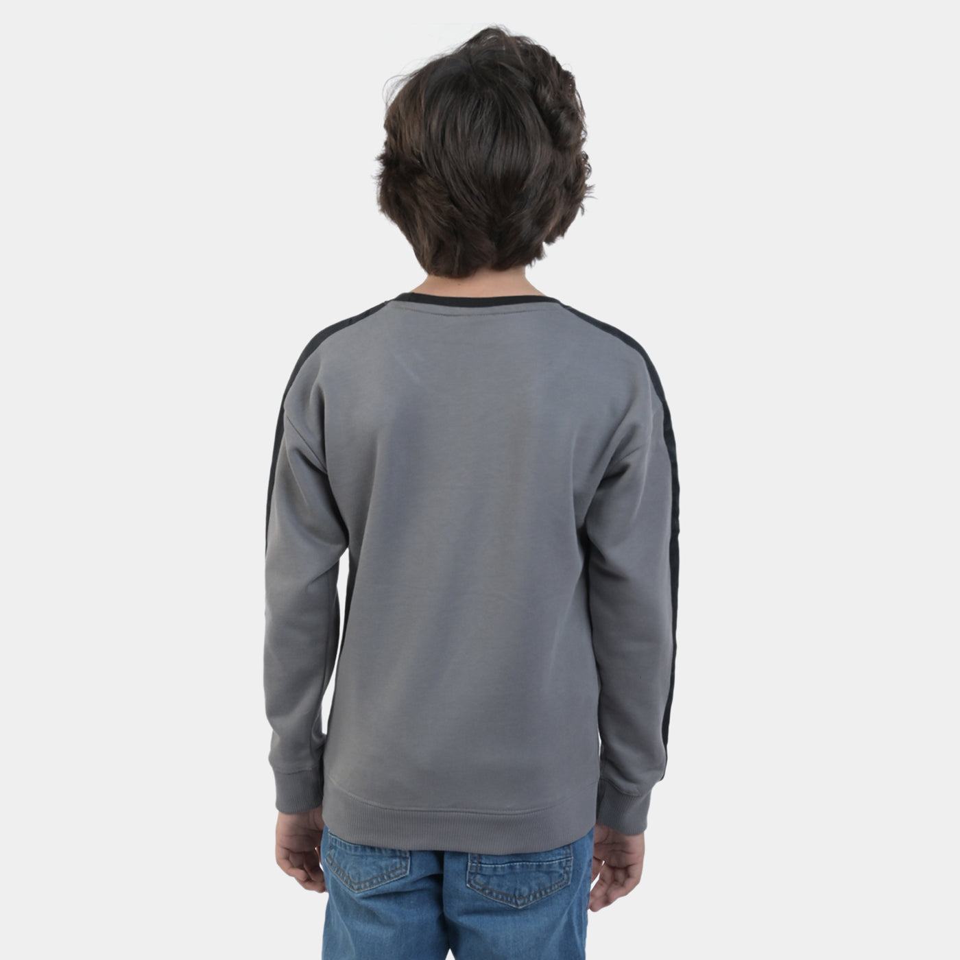 Boys Fleece Sweatshirt Character -GREY