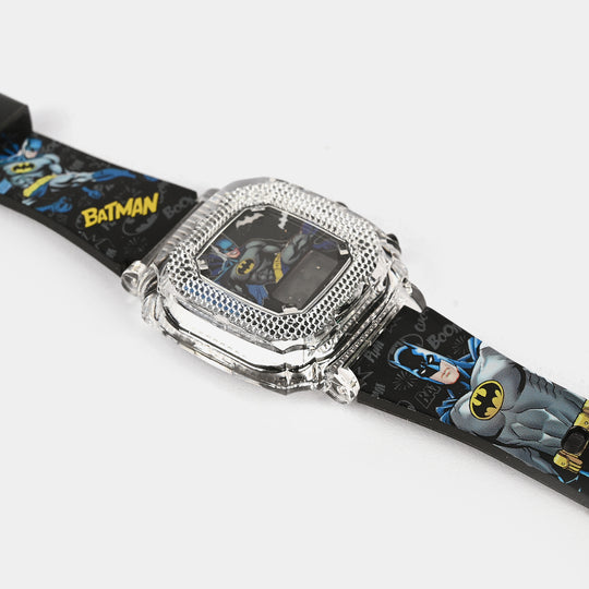 Boys Character Wristwatch Square Dial With Light & Sound