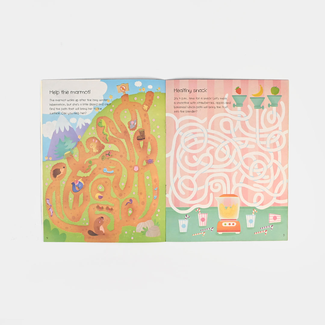 Wonderful Mazes Activity Book For Kids