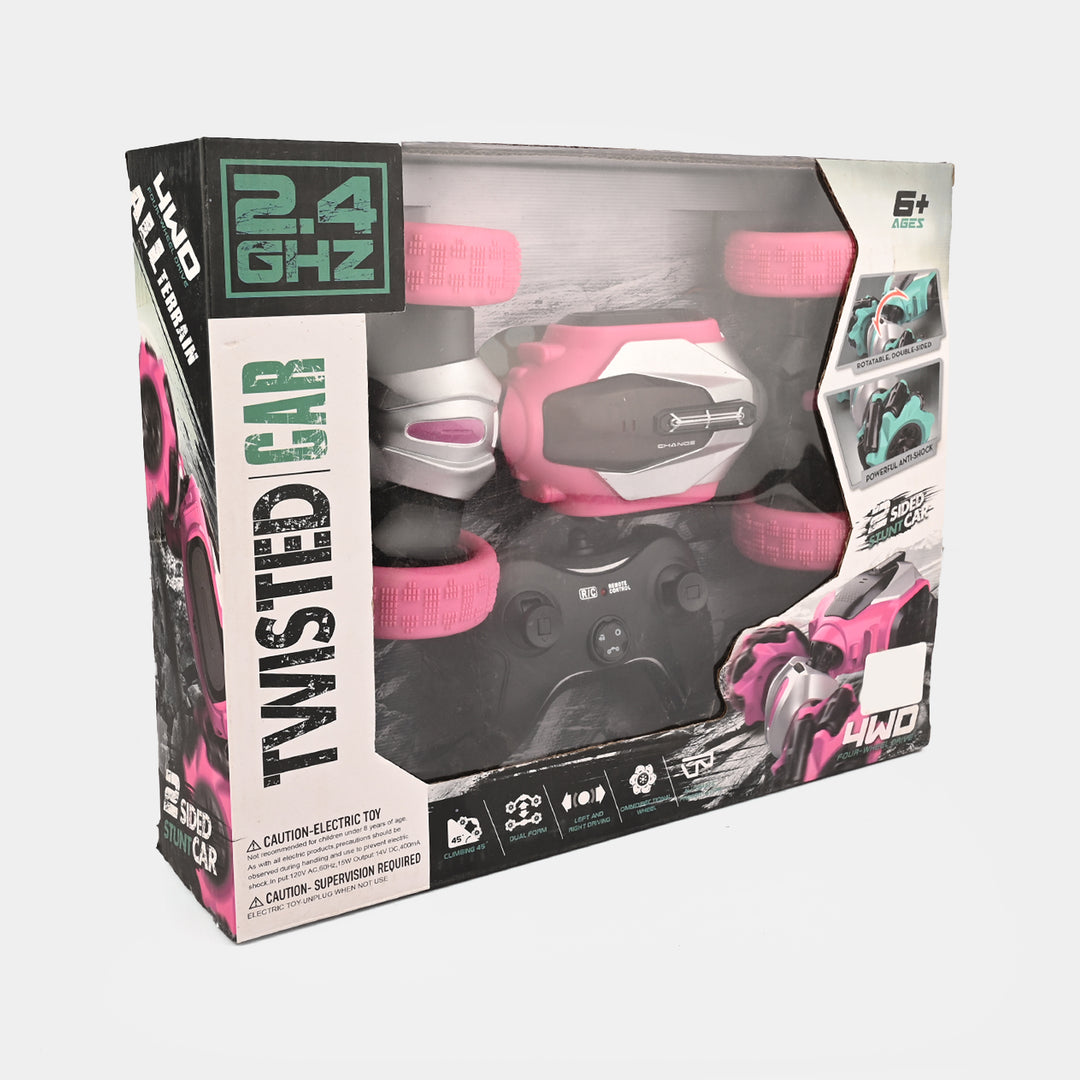 Remote Control Stunt Car with Light for Kids