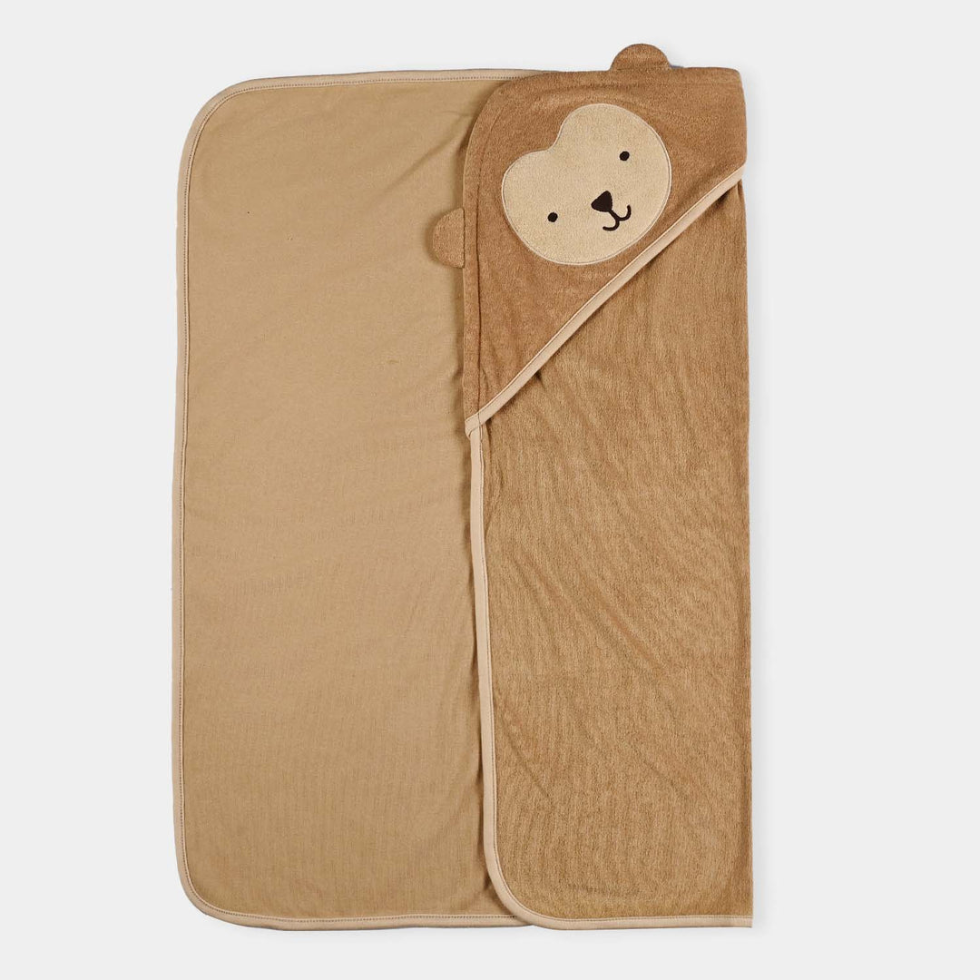 Hooded Baby Bath Towel Bear | Double Ply