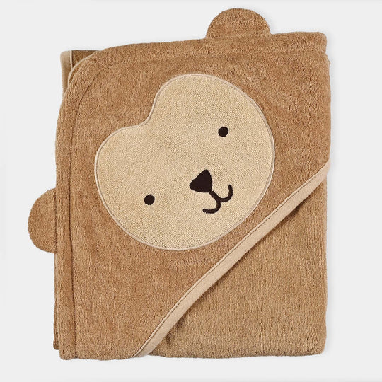 Hooded Baby Bath Towel Bear | Double Ply