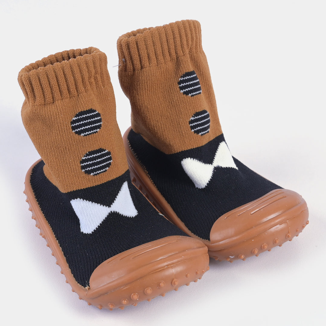 Infant Soft Rubber Skidder Footwear