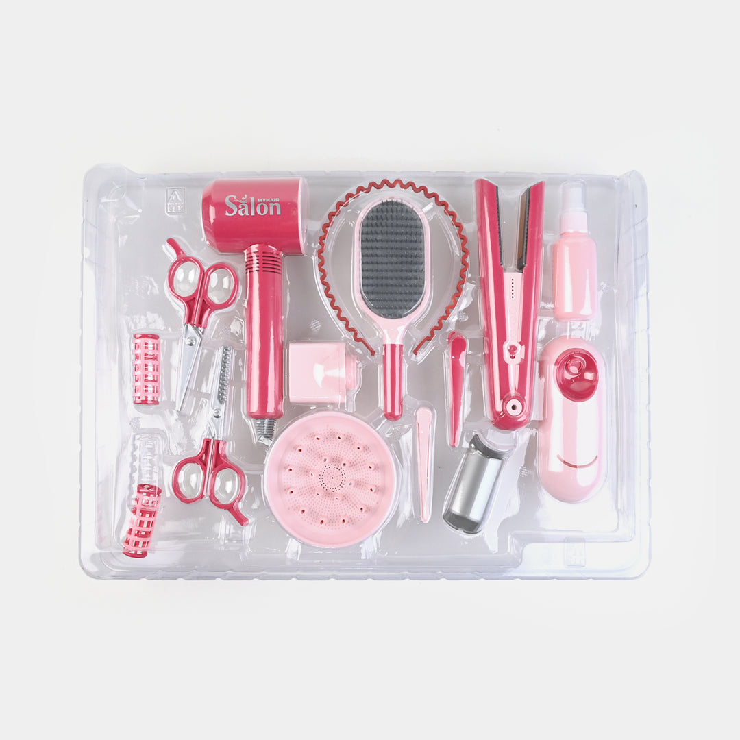 Hair Salon Play Set Toy For Girls