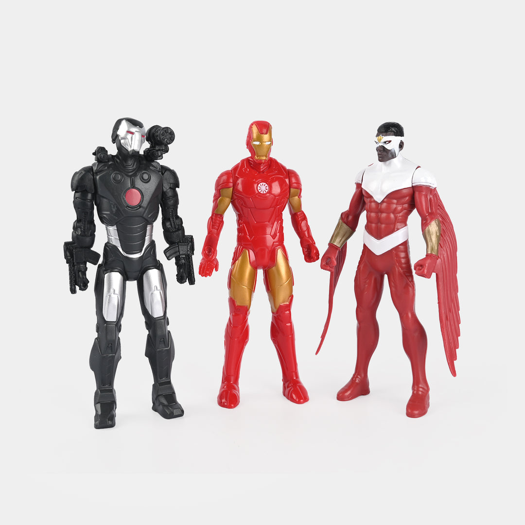 Super Hero Figure Play Set For kids