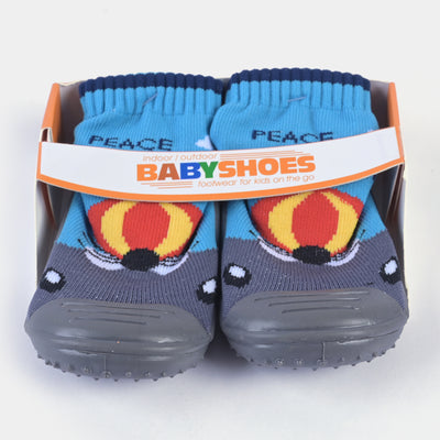 Infant Soft Rubber Skidder Footwear
