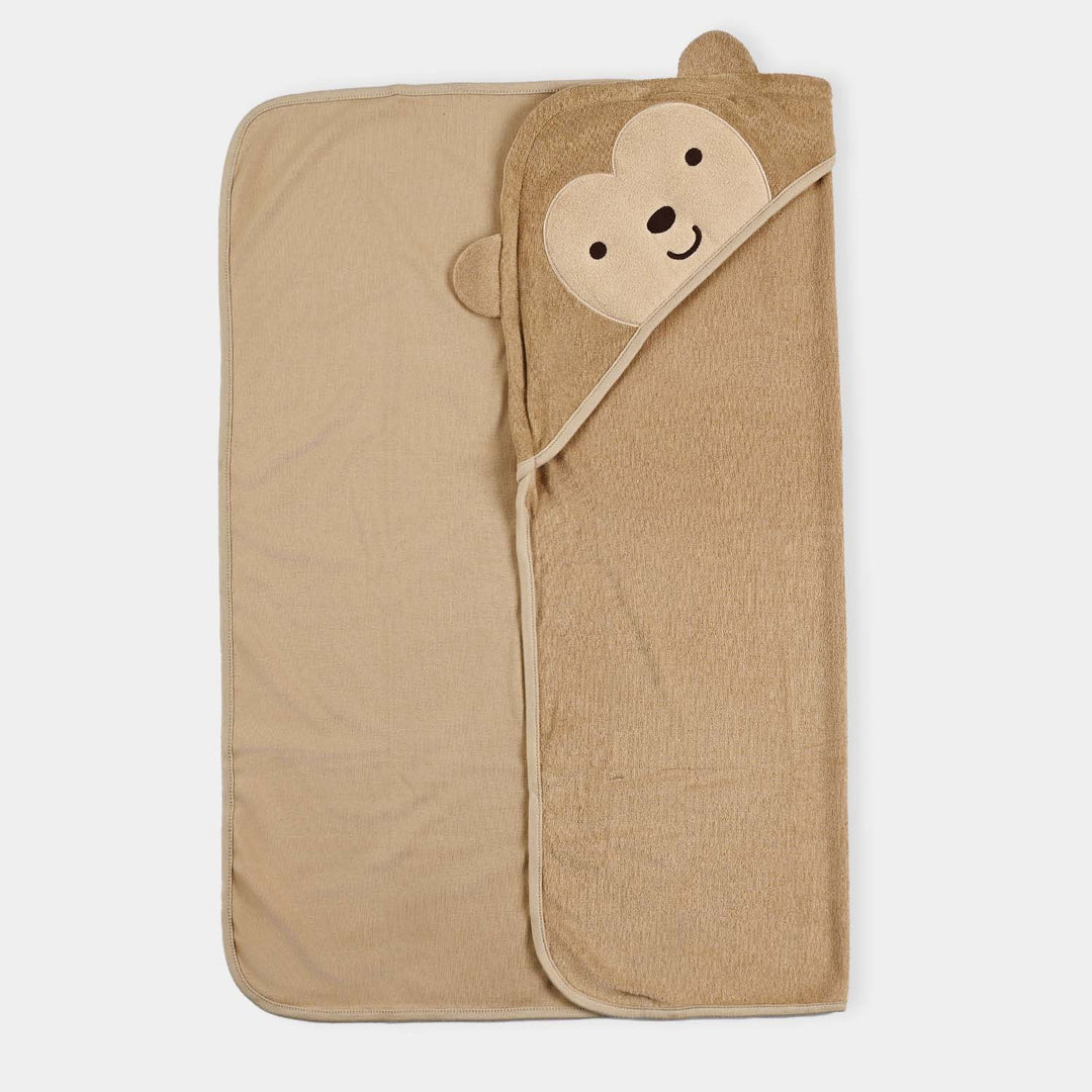 Hooded Baby Bath Towel Bear | Double Ply