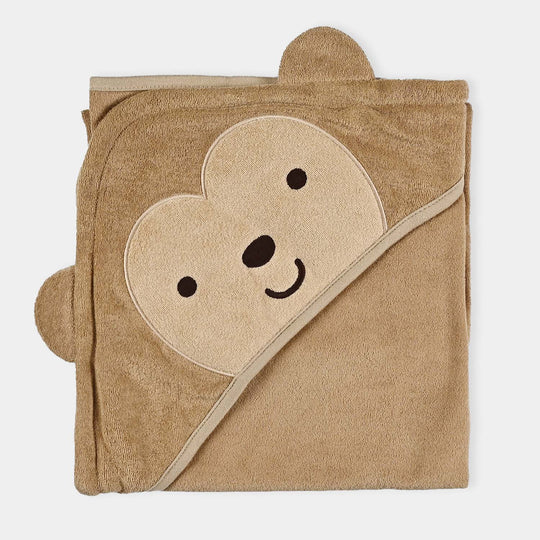 Hooded Baby Bath Towel Bear | Double Ply