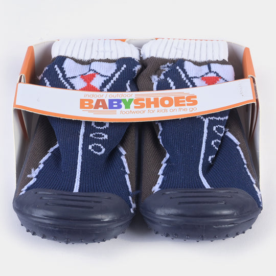 Infant Soft Rubber Skidder Footwear