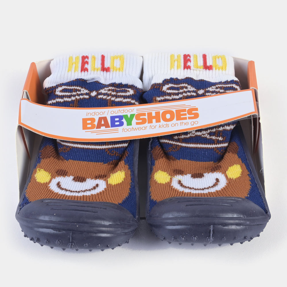 Infant Soft Rubber Skidder Footwear